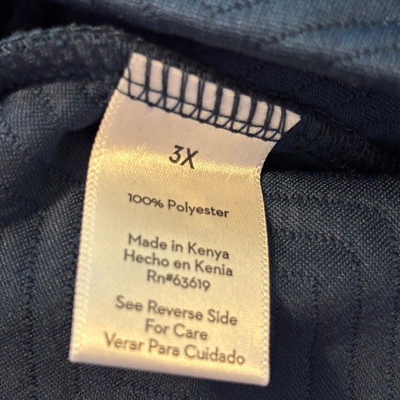 Nine West Navy Textured Joggers - Picture 8 of 11